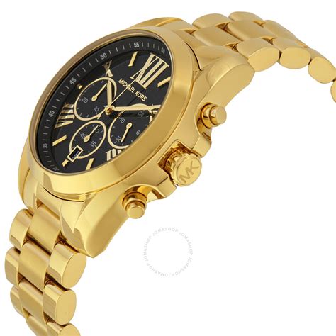 michael kors womens watches black dial|Michael Kors black diamond watch.